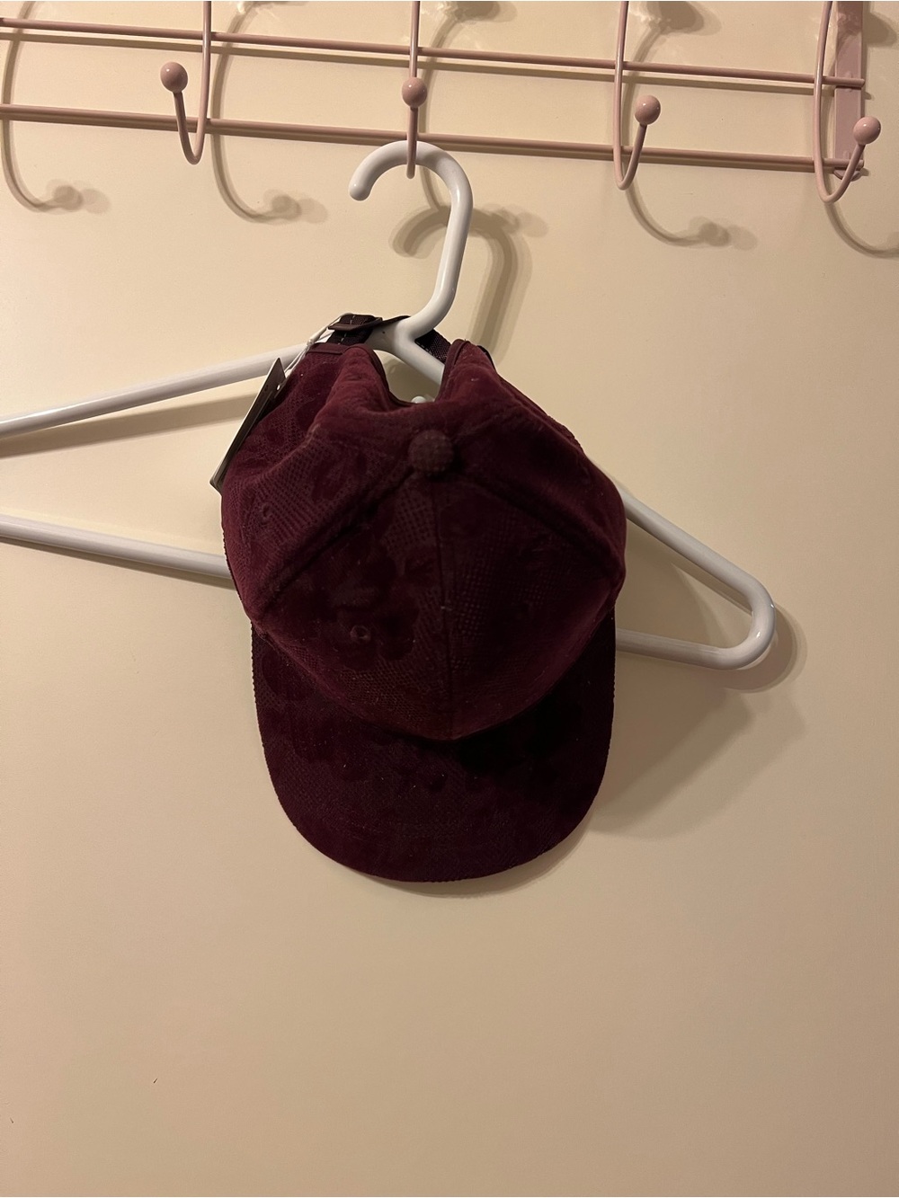 Lululemon New with Tag - Burgundy Corduroy Baseball Cap